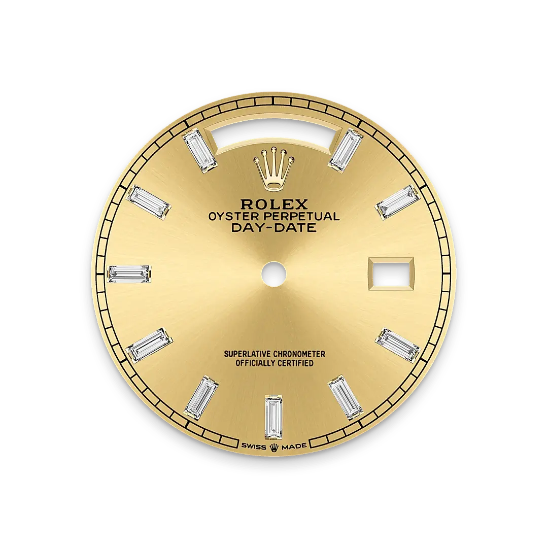 Rolex Day-Date in 18 ct yellow gold, M128398TBR-0037 - Emperor Watch & Jewellery Ltd