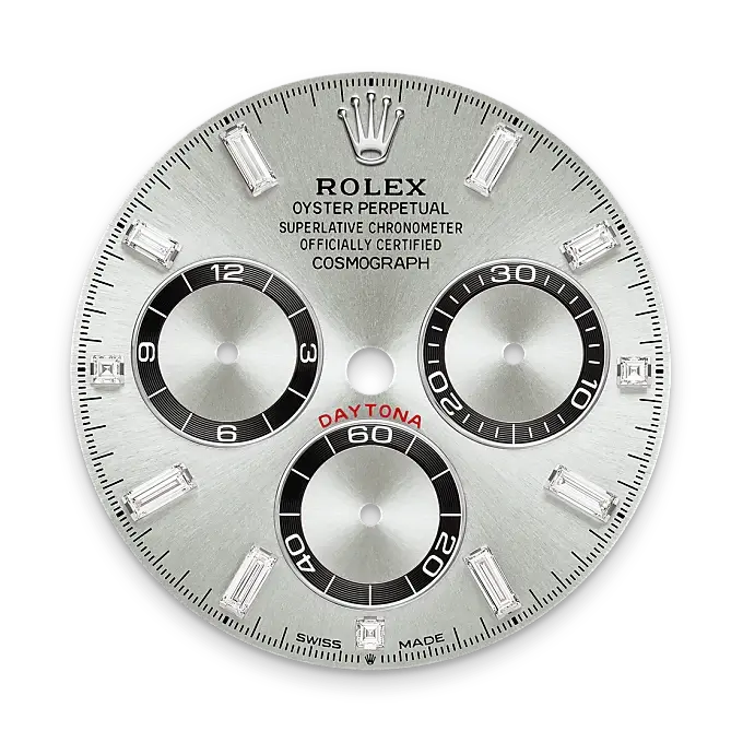 Rolex Cosmograph Daytona in 18 ct white gold with lugs set with diamonds, M126539TBR-0002 - Emperor Watch & Jewellery Ltd