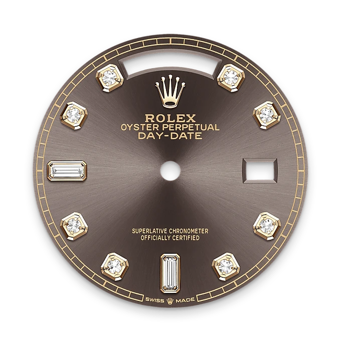 Rolex Day-Date in 18 ct yellow gold, M128238-0022 - Emperor Watch & Jewellery Ltd