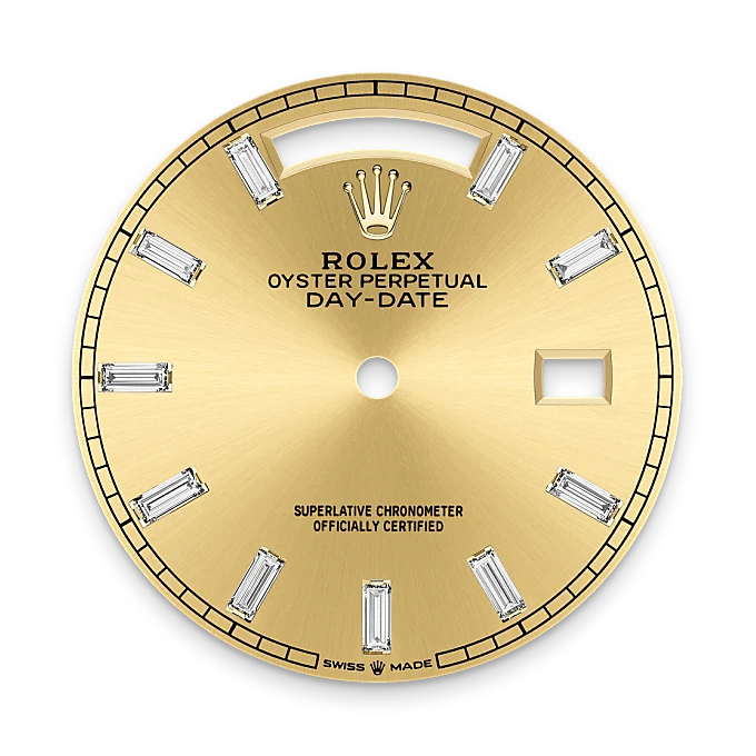 Rolex Day-Date in 18 ct yellow gold, M128398TBR-0037 - Emperor Watch & Jewellery Ltd