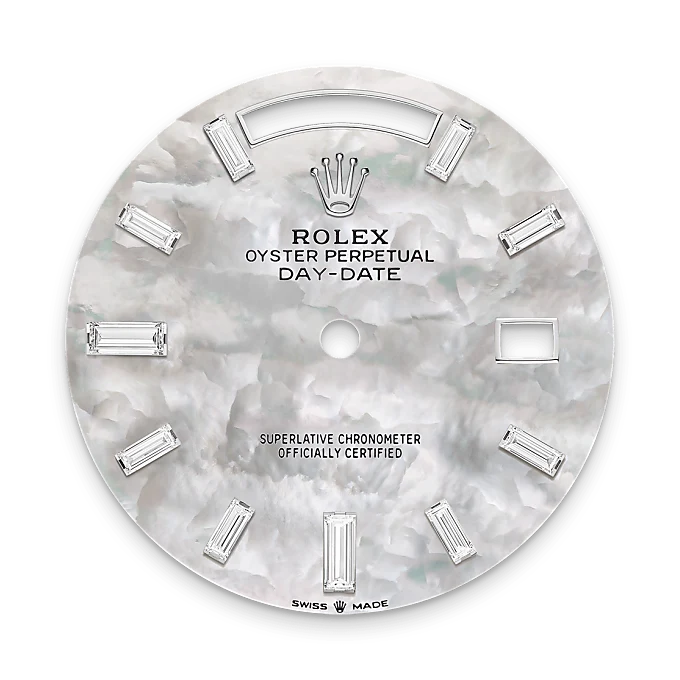 Rolex Day-Date in 18 ct white gold, M228239-0078 - Emperor Watch & Jewellery Ltd