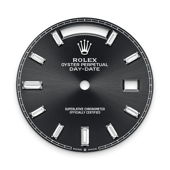 Rolex Day-Date in 18 ct white gold, M228349RBR-0003 - Emperor Watch & Jewellery Ltd