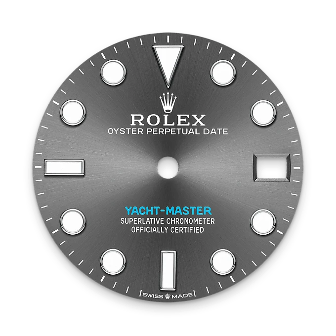 Rolex Yacht-Master in Rolesium - combination of Oystersteel and platinum, M268622-0002 - Emperor Watch & Jewellery Ltd