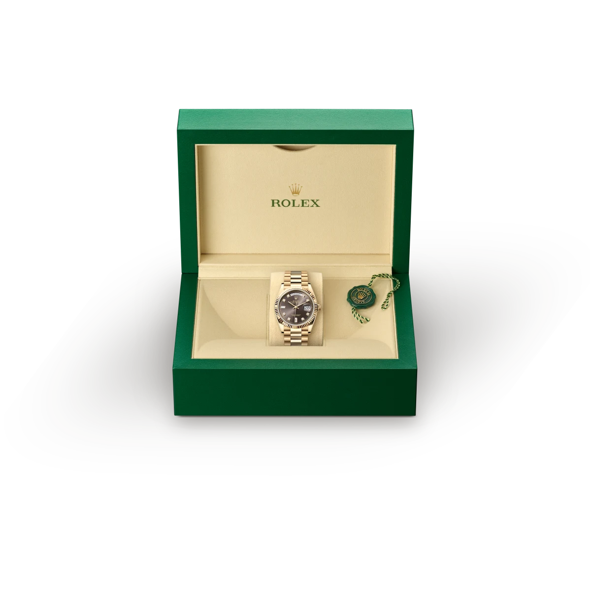 Rolex Day-Date in 18 ct yellow gold, M128238-0022 - Emperor Watch & Jewellery Ltd