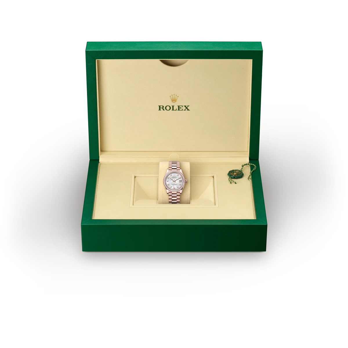 Rolex Datejust in 18 ct Everose gold, M278285RBR-0005 - Emperor Watch & Jewellery Ltd