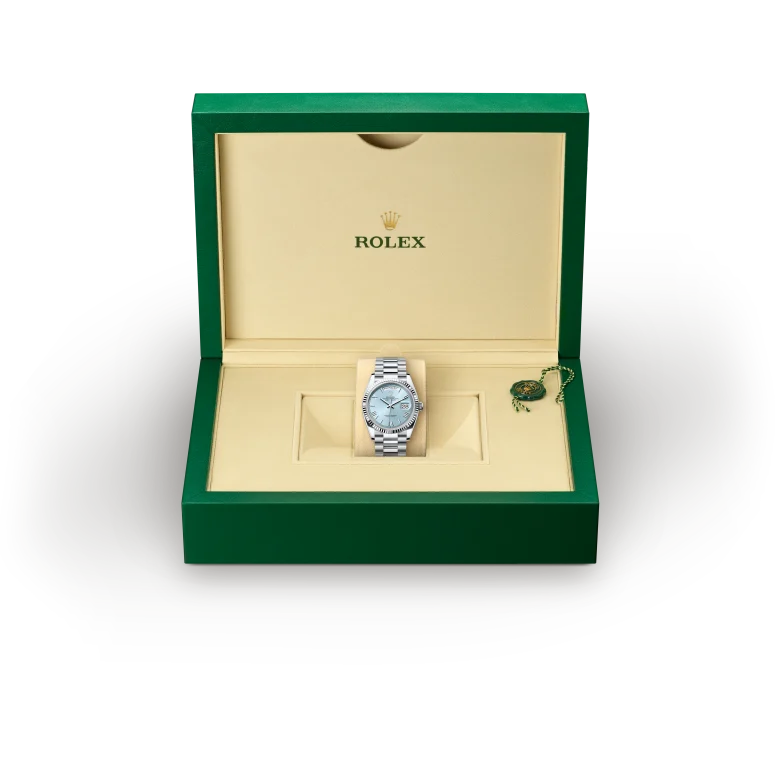 Rolex Day-Date in Platinum, M128236-0018 - Emperor Watch & Jewellery Ltd