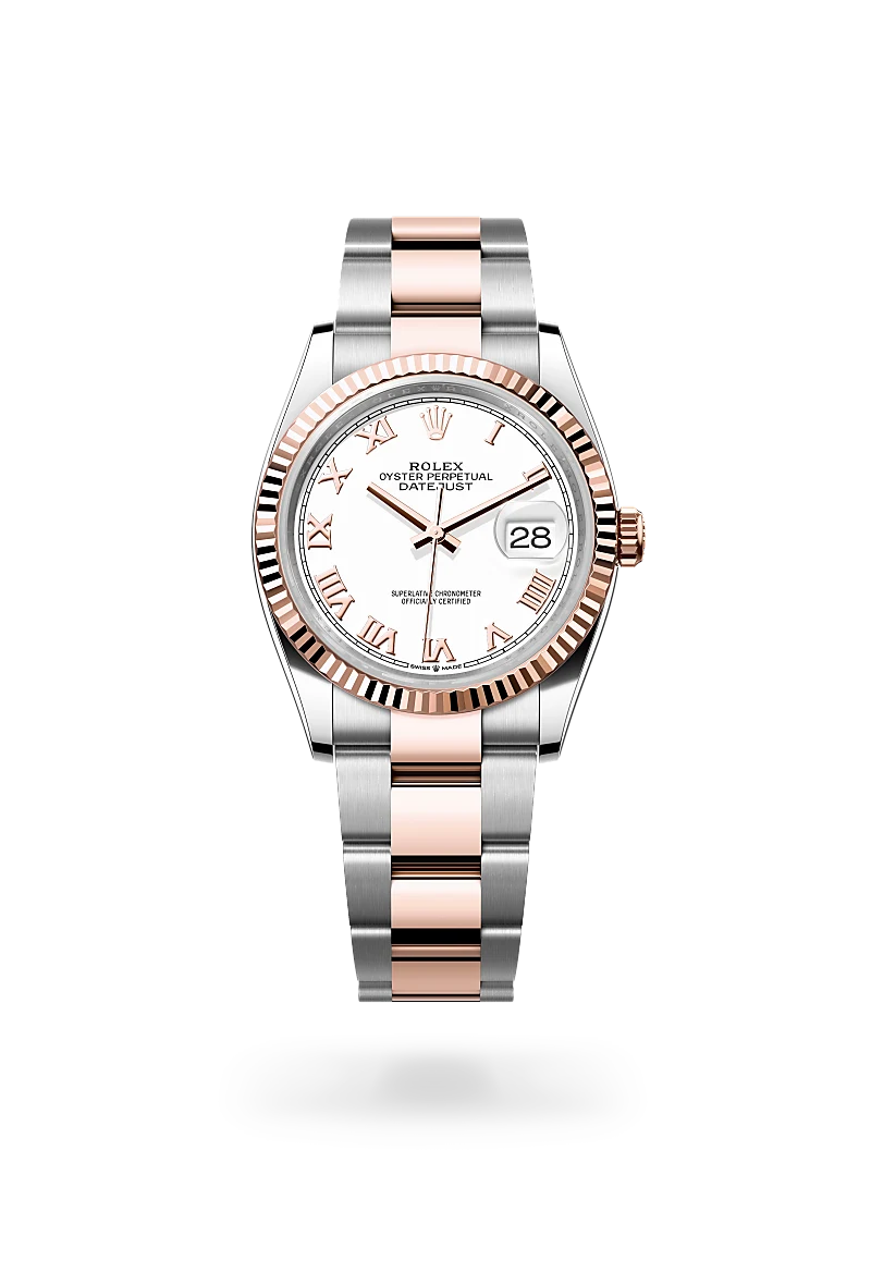 Rolex Datejust in Everose Rolesor - combination of Oystersteel and Everose gold - Emperor Watch & Jewellery Singapore