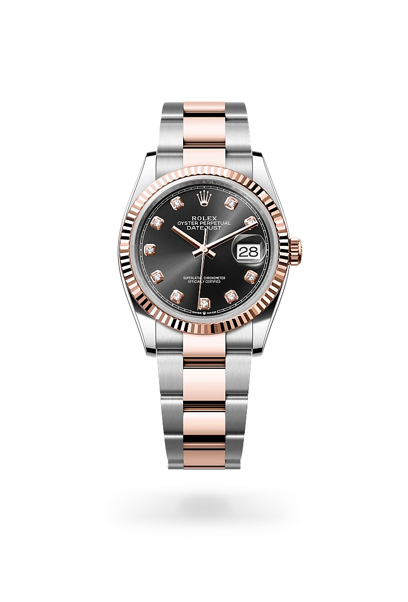 Rolex Datejust in Everose Rolesor - combination of Oystersteel and Everose gold - Emperor Watch & Jewellery Singapore