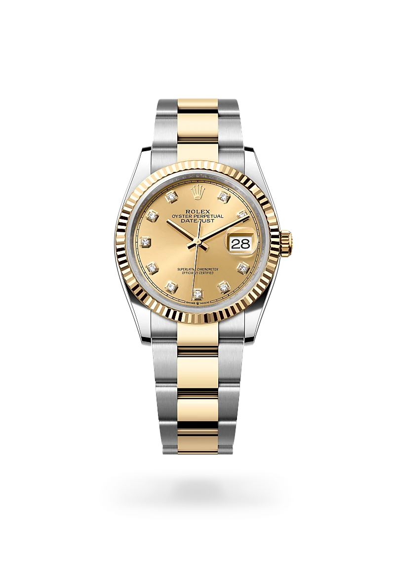 Rolex Datejust in Yellow Rolesor - combination of Oystersteel and yellow gold - Emperor Watch & Jewellery Singapore