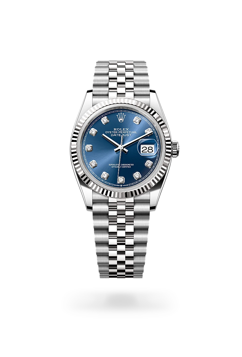 Rolex Datejust in White Rolesor - combination of Oystersteel and white gold - Emperor Watch & Jewellery Singapore