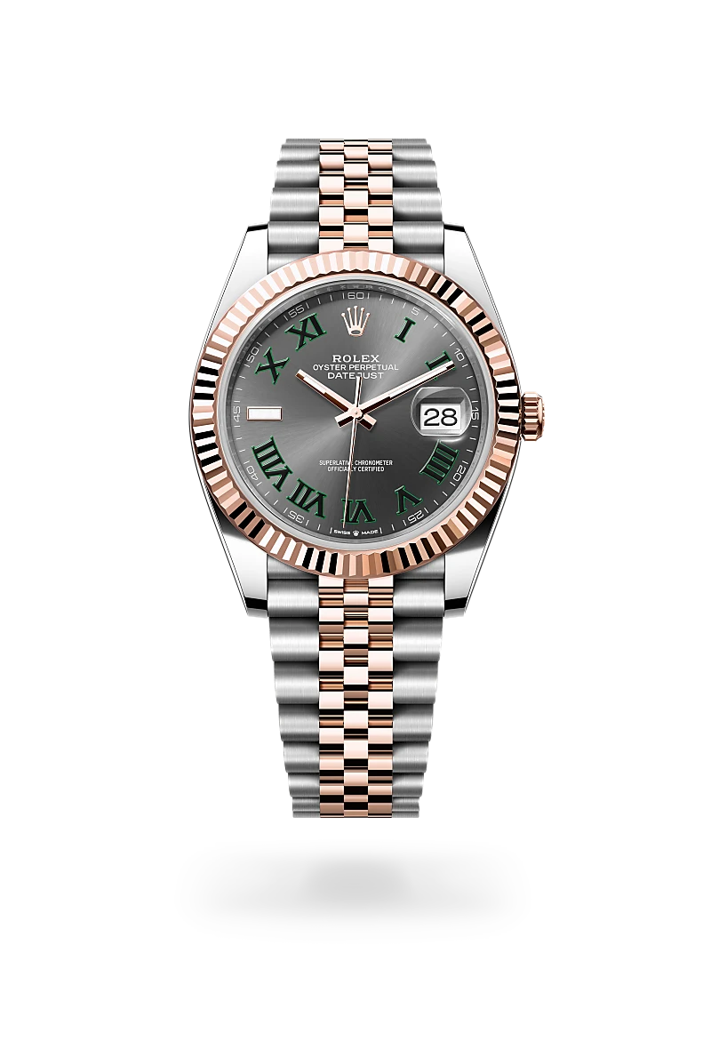 Rolex Datejust in Everose Rolesor - combination of Oystersteel and Everose gold - Emperor Watch & Jewellery Singapore