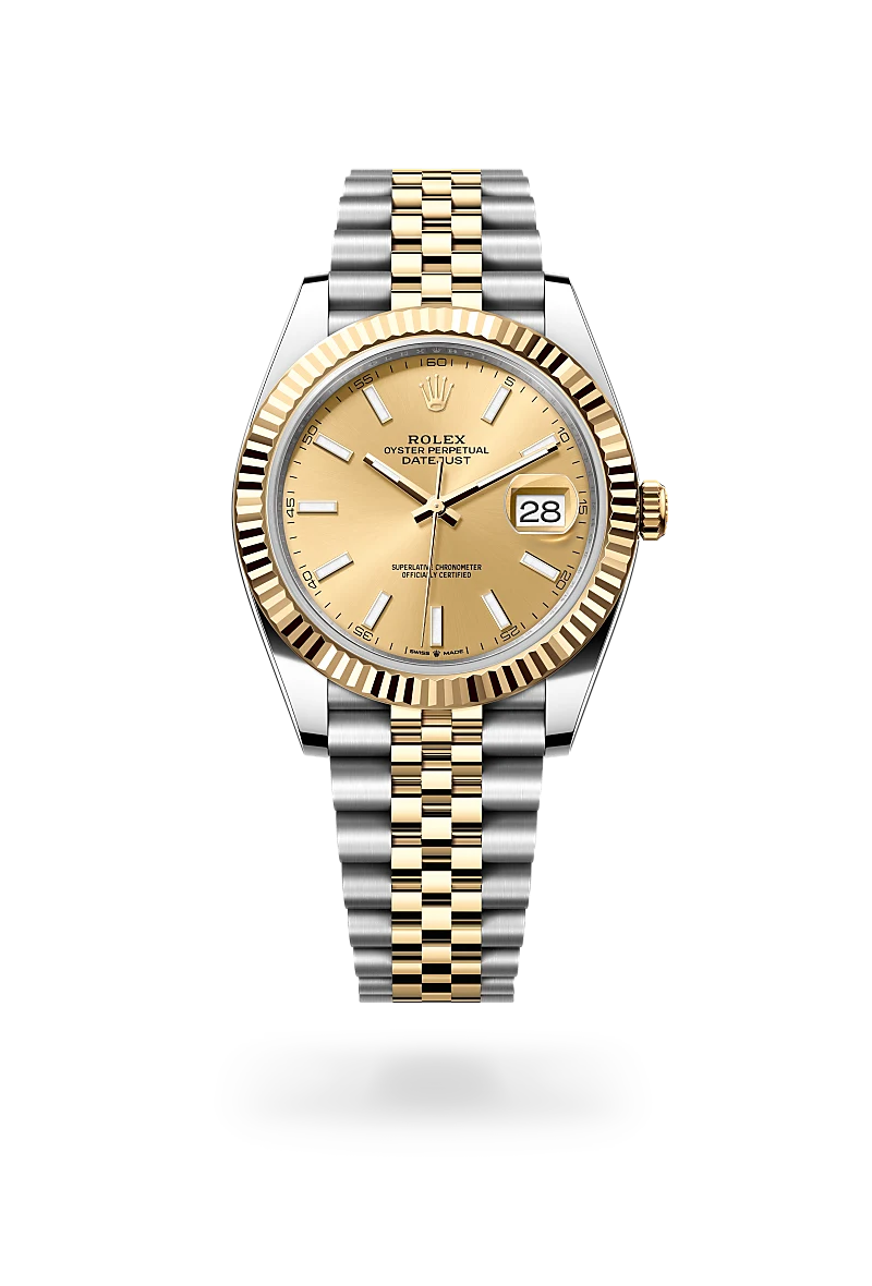 Rolex Datejust in Yellow Rolesor - combination of Oystersteel and yellow gold - Emperor Watch & Jewellery Singapore