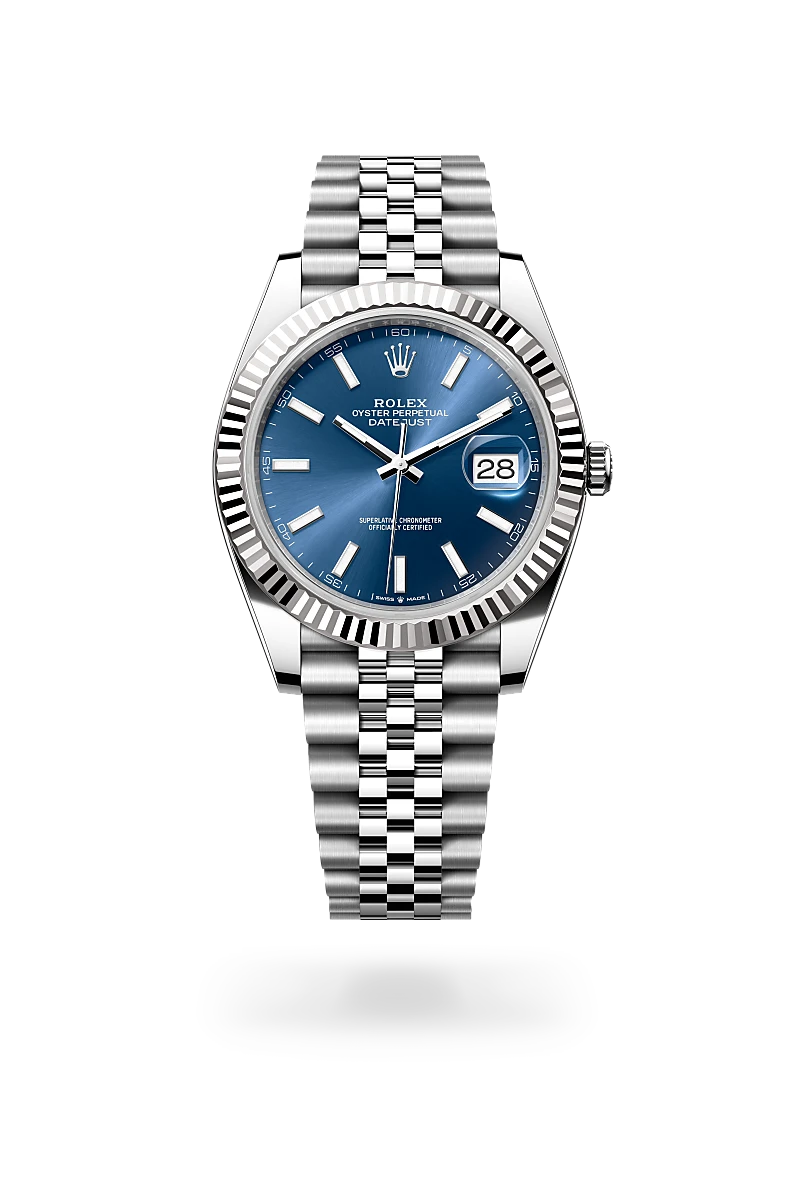 Rolex Datejust in White Rolesor - combination of Oystersteel and white gold, M126334-0002 - Emperor Watch & Jewellery Ltd