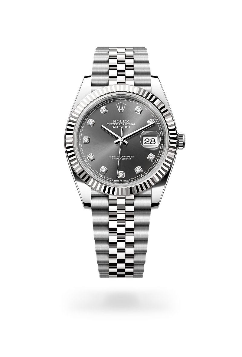 Rolex Datejust in White Rolesor - combination of Oystersteel and white gold - Emperor Watch & Jewellery Singapore