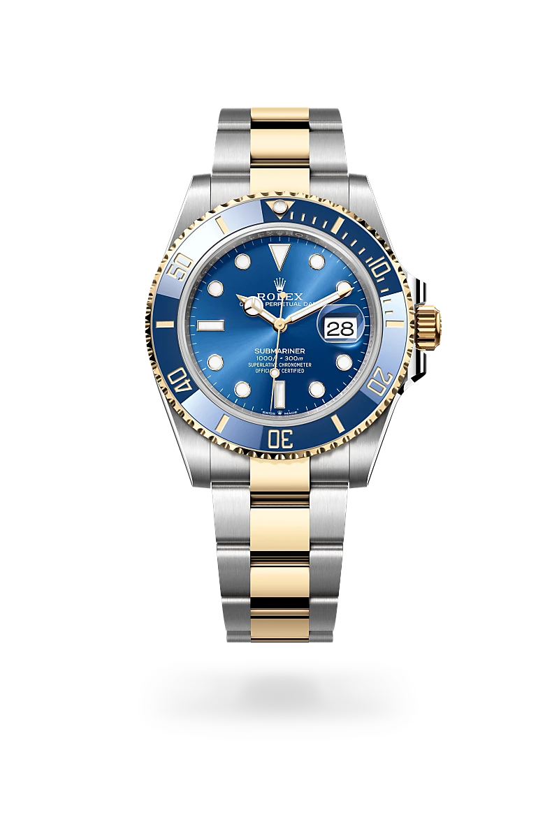 Rolex Submariner in Yellow Rolesor - combination of Oystersteel and yellow gold - Emperor Watch & Jewellery Singapore