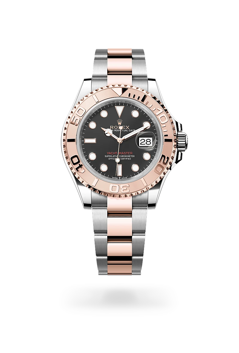 Rolex Yacht-Master in Everose Rolesor - combination of Oystersteel and Everose gold - Emperor Watch & Jewellery Singapore