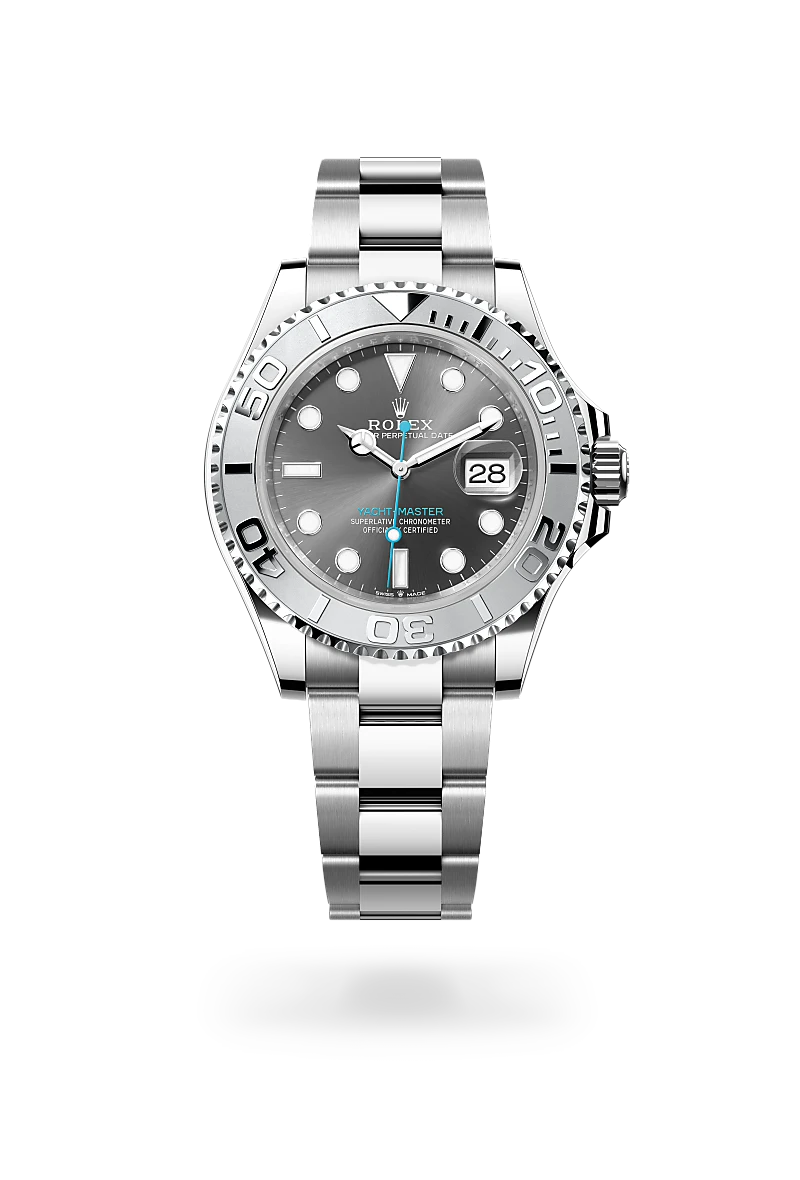 Rolex Yacht-Master in Rolesium - combination of Oystersteel and platinum - Emperor Watch & Jewellery Singapore