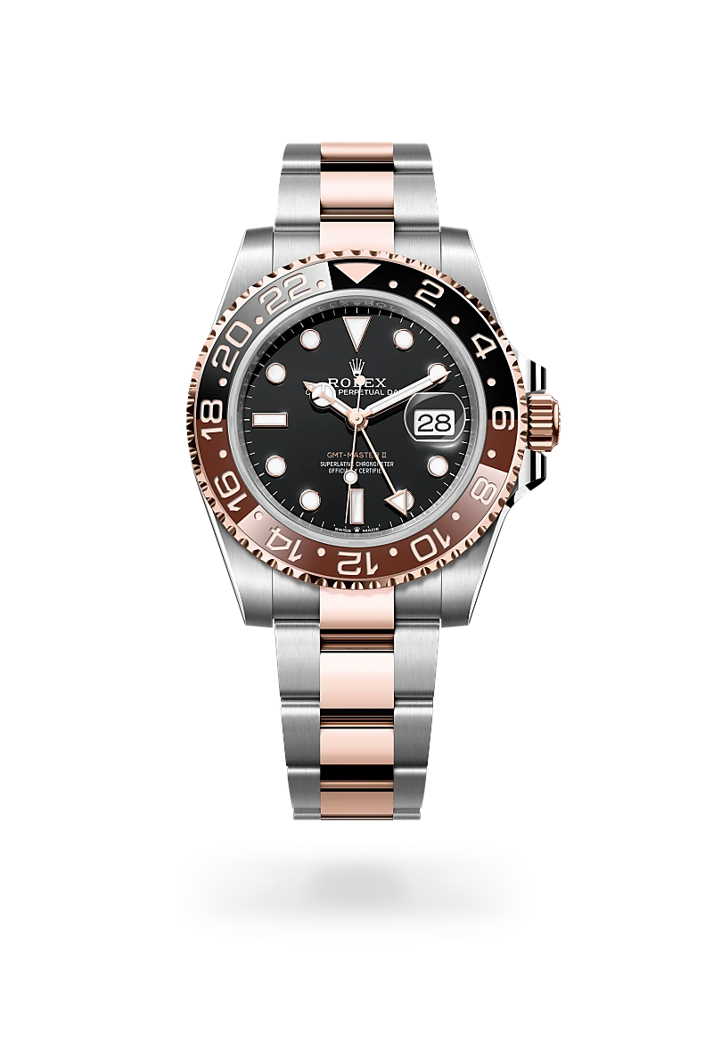 Rolex GMT-Master II in Everose Rolesor - combination of Oystersteel and Everose gold - Emperor Watch & Jewellery Singapore