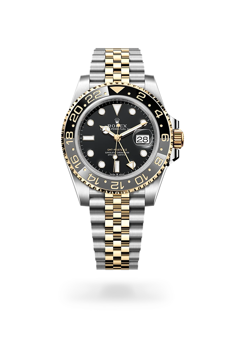 Rolex GMT-Master II in Yellow Rolesor - combination of Oystersteel and yellow gold, M126713GRNR-0001 - Emperor Watch & Jewellery Ltd