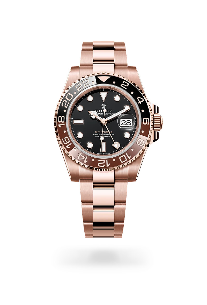 Rolex GMT-Master II in 18 ct Everose gold - Emperor Watch & Jewellery Singapore