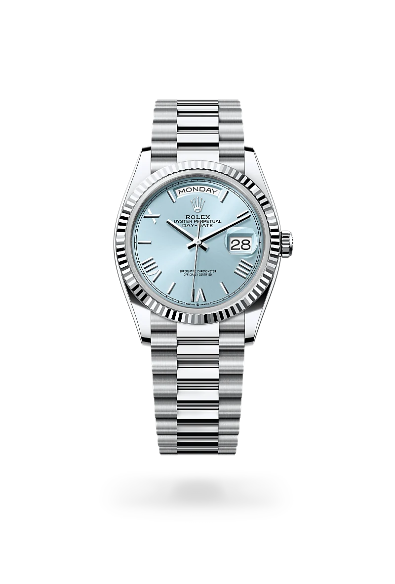 Rolex Day-Date in Platinum, M128236-0018 - Emperor Watch & Jewellery Ltd