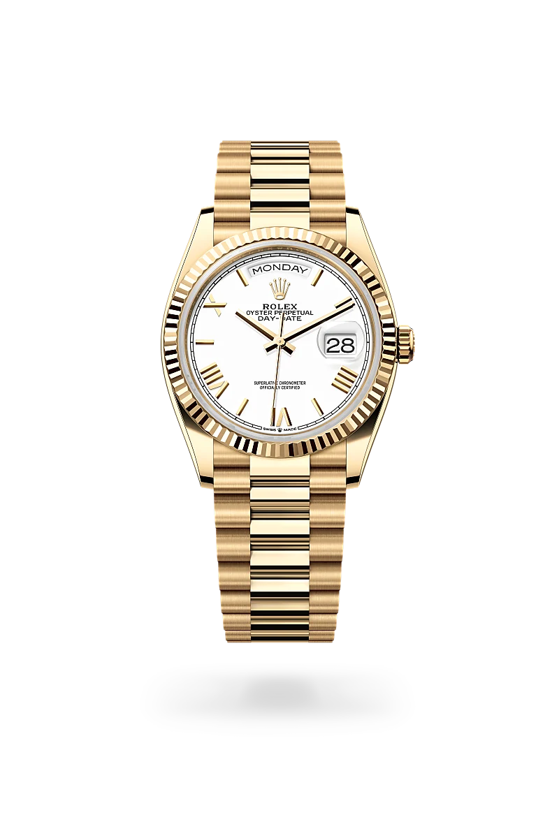 Rolex Day-Date in 18 ct yellow gold, M128238-0113 - Emperor Watch & Jewellery Ltd