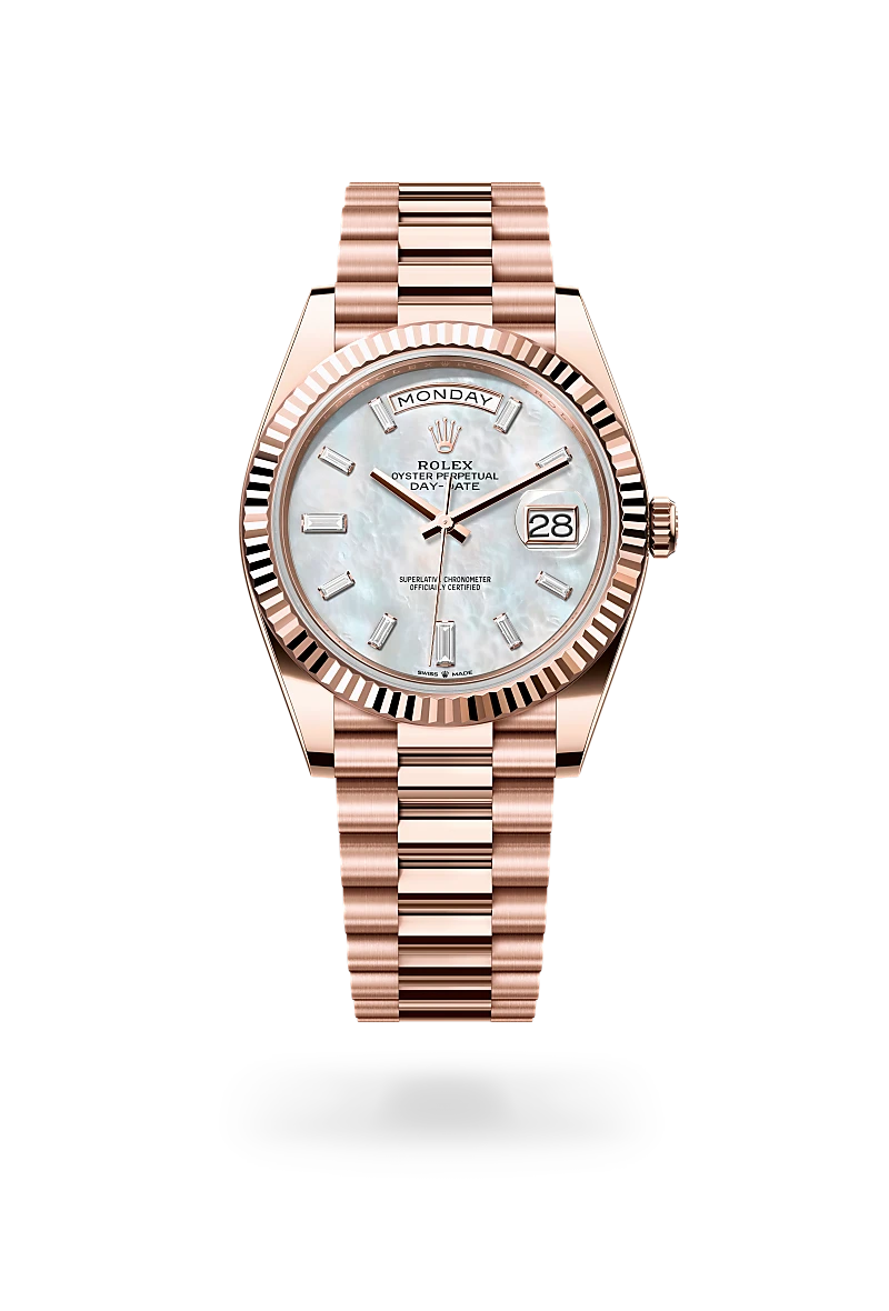 Rolex Day-Date in 18 ct Everose gold - Emperor Watch & Jewellery Singapore