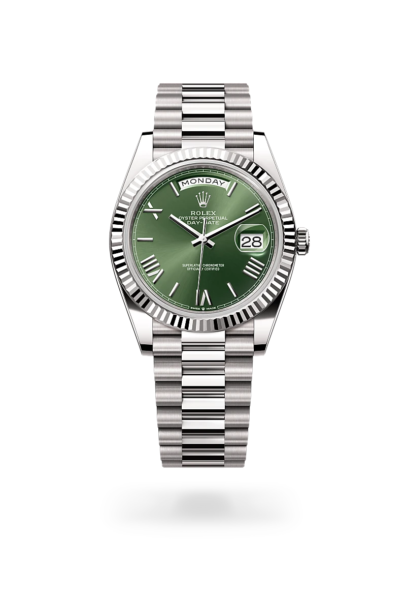 Rolex Day-Date in 18 ct white gold - Emperor Watch & Jewellery Singapore