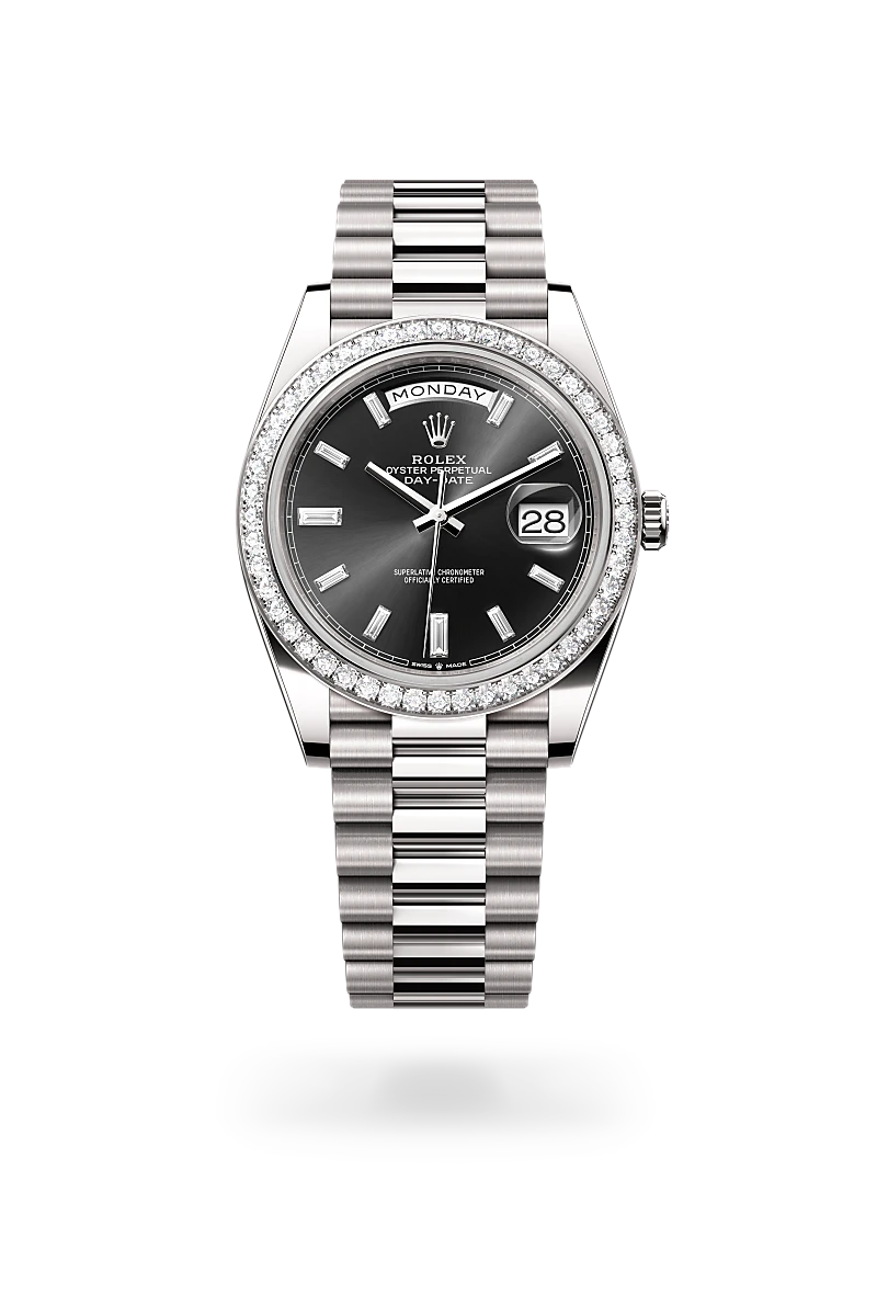 Rolex Day-Date in 18 ct white gold - Emperor Watch & Jewellery Singapore