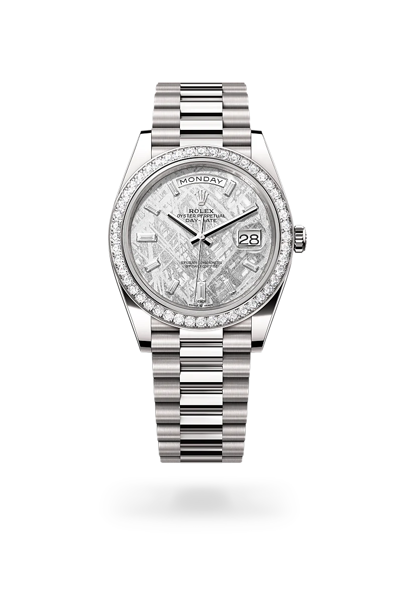 Rolex Day-Date in 18 ct white gold - Emperor Watch & Jewellery Singapore