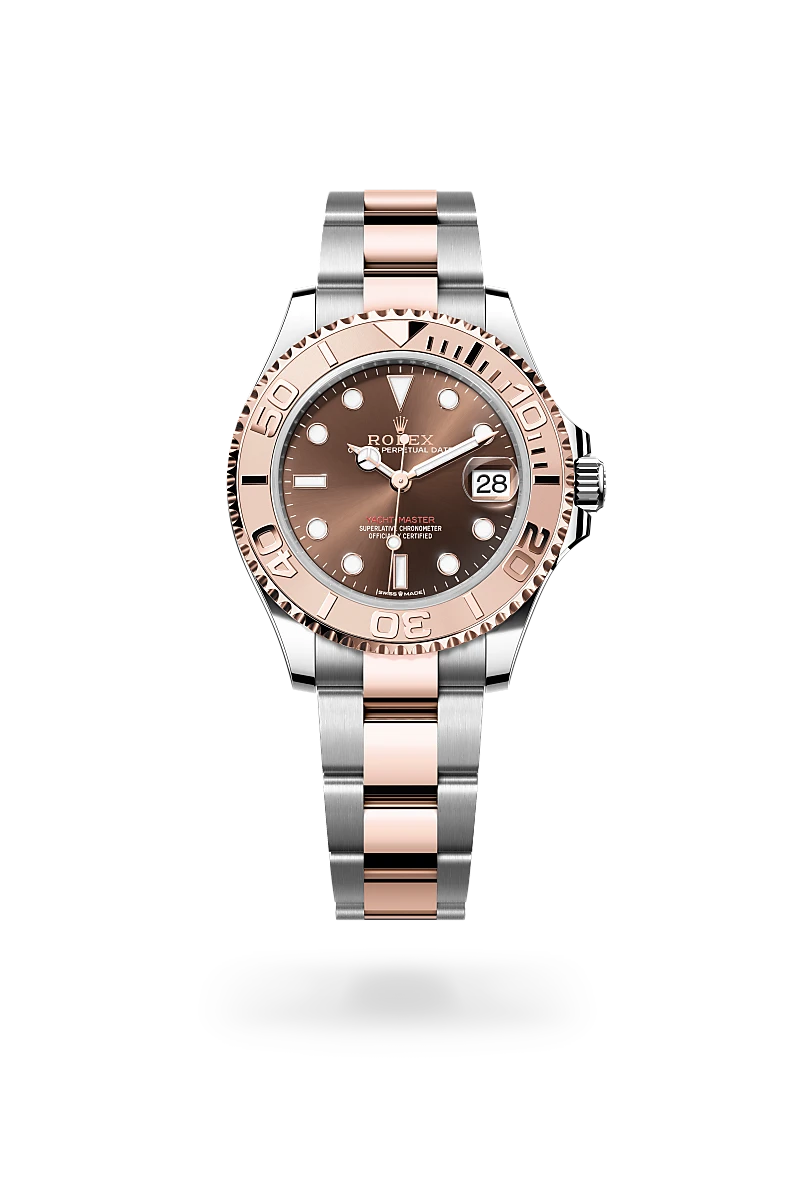 Rolex Yacht-Master in Everose Rolesor - combination of Oystersteel and Everose gold, M268621-0003 - Emperor Watch & Jewellery Ltd