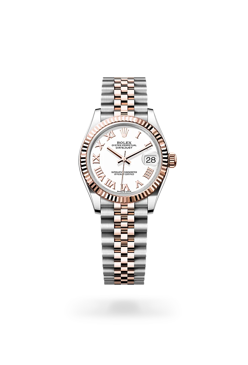 Rolex Datejust in Everose Rolesor - combination of Oystersteel and Everose gold - Emperor Watch & Jewellery Singapore