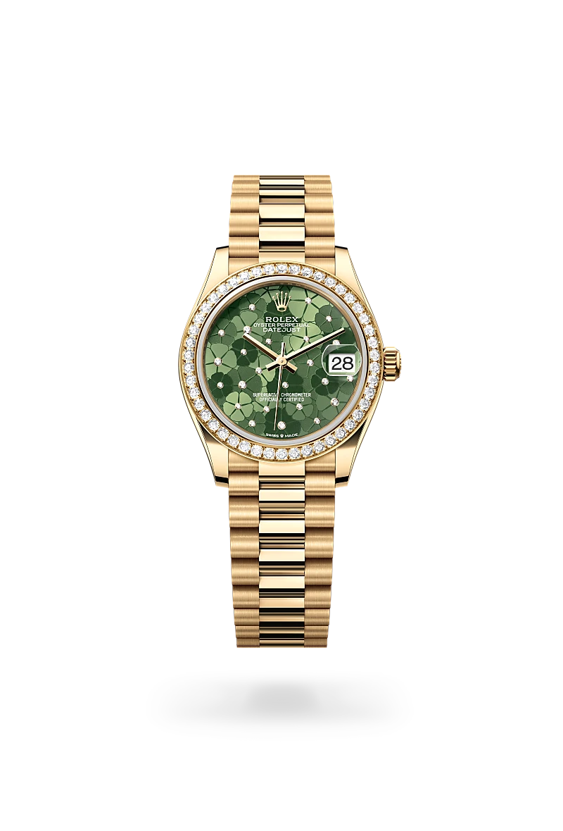 Rolex Datejust in 18 ct yellow gold, M278288RBR-0038 - Emperor Watch & Jewellery Ltd