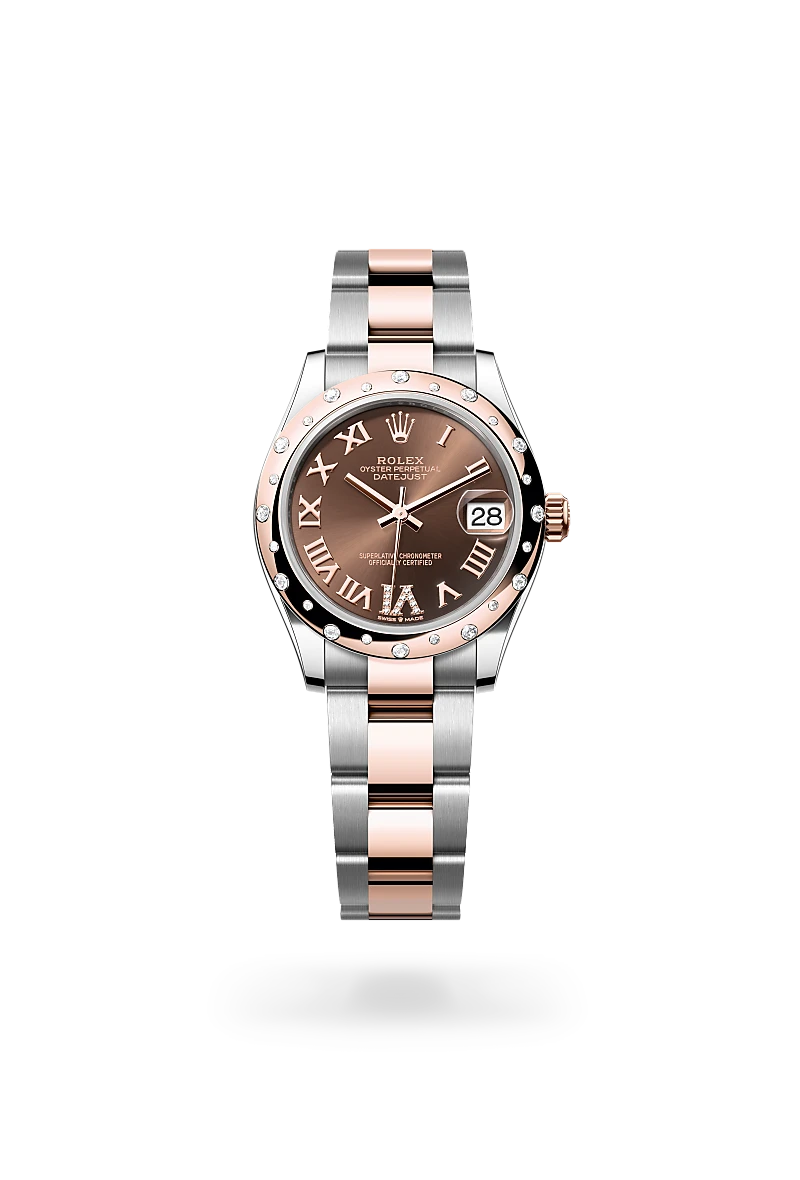 Rolex Datejust in Everose Rolesor - combination of Oystersteel and Everose gold - Emperor Watch & Jewellery Singapore