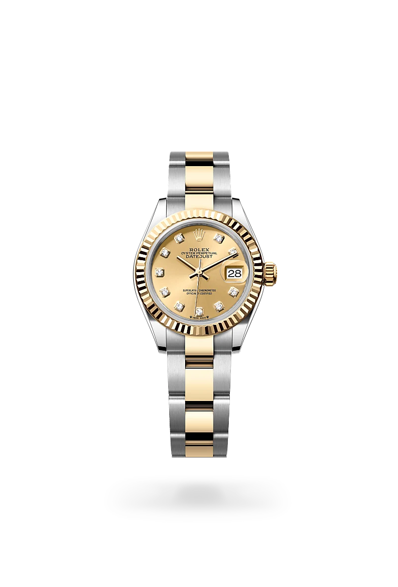 Rolex Lady-Datejust in Yellow Rolesor - combination of Oystersteel and yellow gold - Emperor Watch & Jewellery Singapore