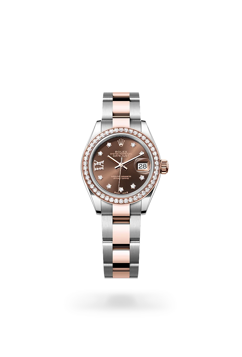 Rolex Lady-Datejust in Everose Rolesor - combination of Oystersteel and Everose gold - Emperor Watch & Jewellery Singapore