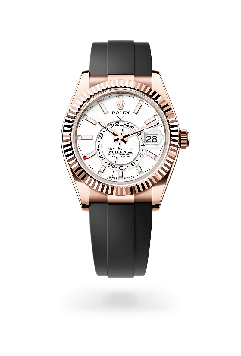 Rolex Sky-Dweller in 18 ct Everose gold - Emperor Watch & Jewellery Singapore