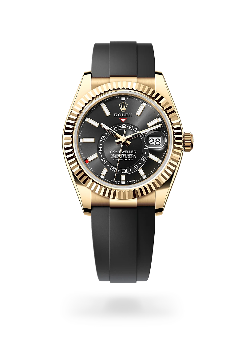 Rolex Sky-Dweller in 18 ct yellow gold, M336238-0002 - Emperor Watch & Jewellery Ltd