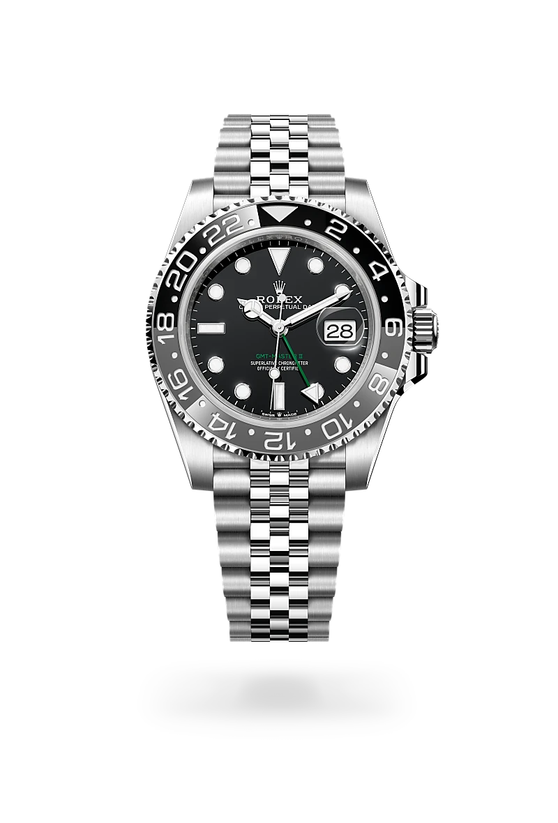 Rolex GMT-Master II in Oystersteel, M126710GRNR-0003 - Emperor Watch & Jewellery Ltd