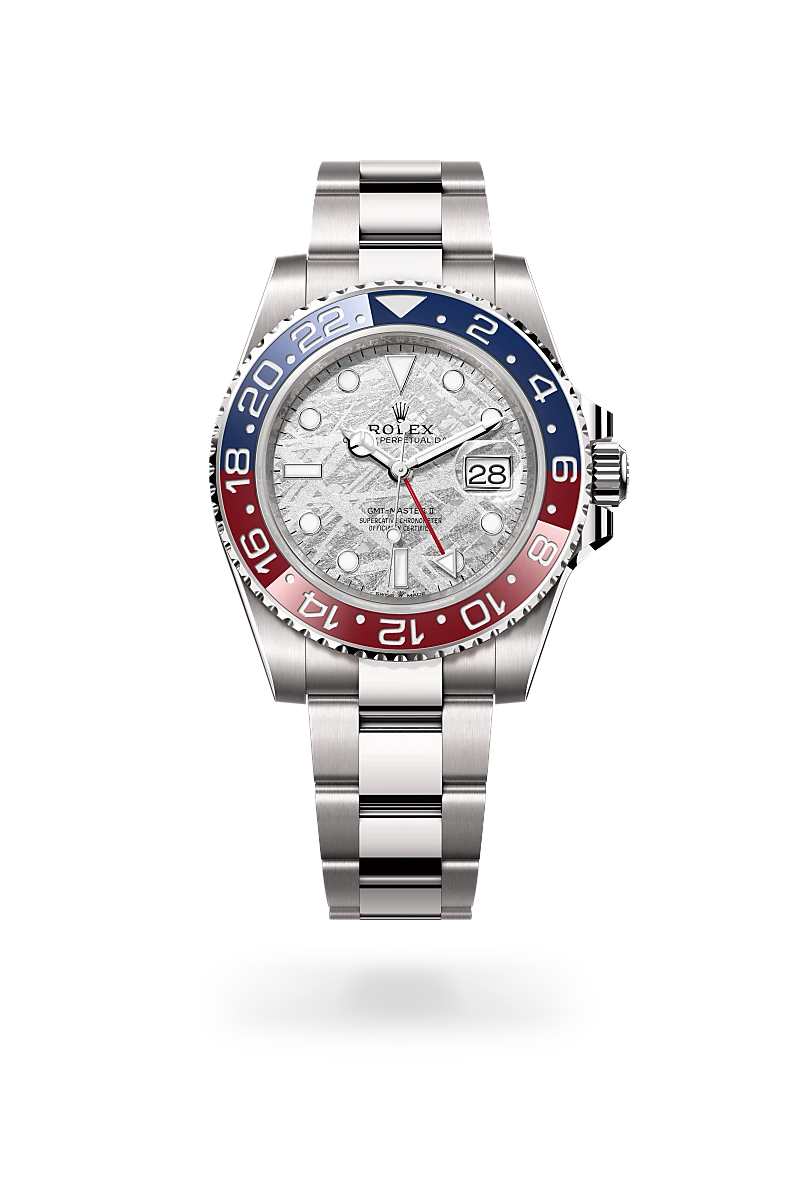 Rolex GMT-Master II in 18 ct white gold, M126719BLRO-0002 - Emperor Watch & Jewellery Ltd