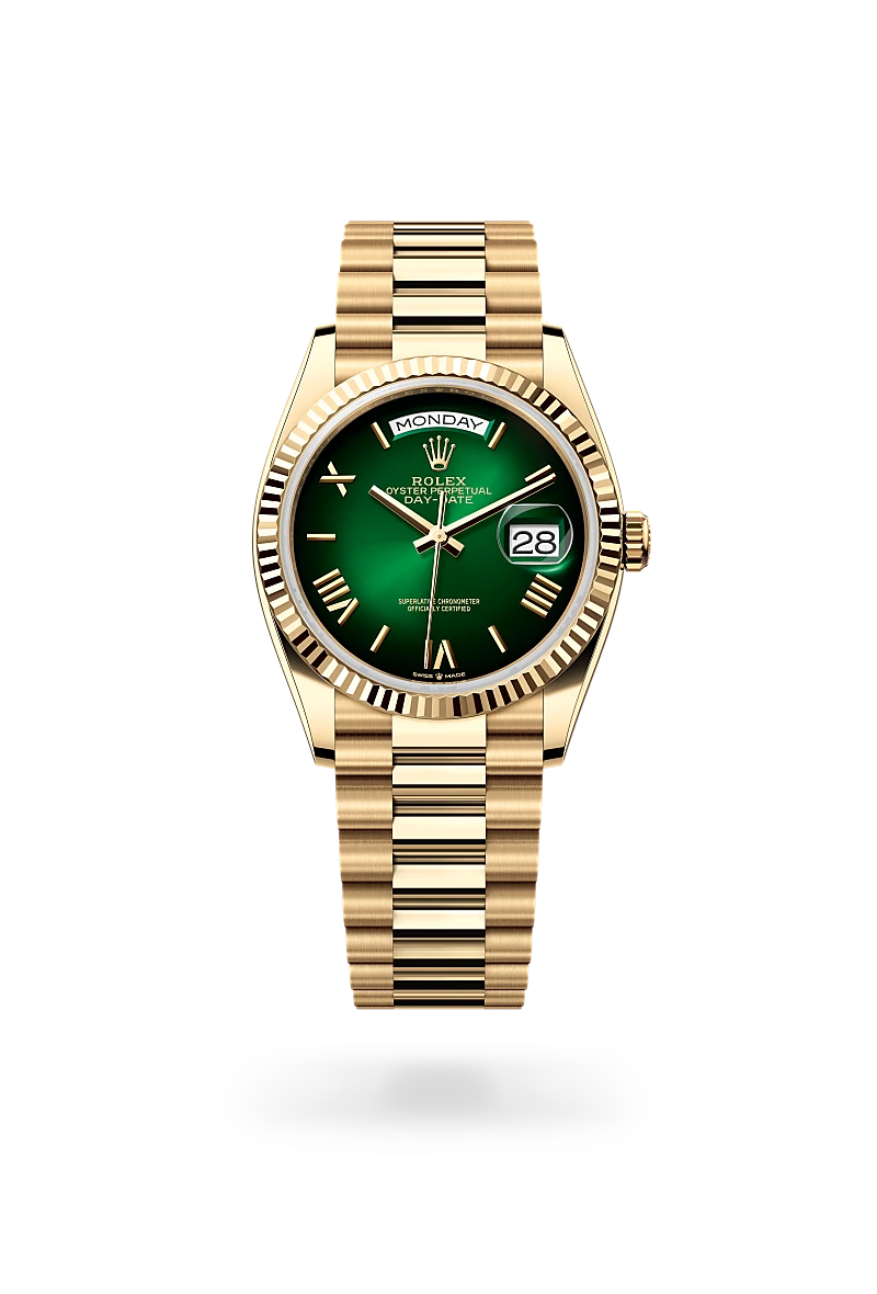 Rolex Day-Date in 18 ct yellow gold, M128238-0118 - Emperor Watch & Jewellery Ltd