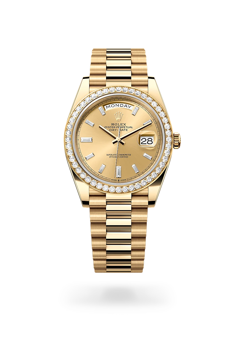 Rolex Day-Date in 18 ct yellow gold, M228348RBR-0002 - Emperor Watch & Jewellery Ltd