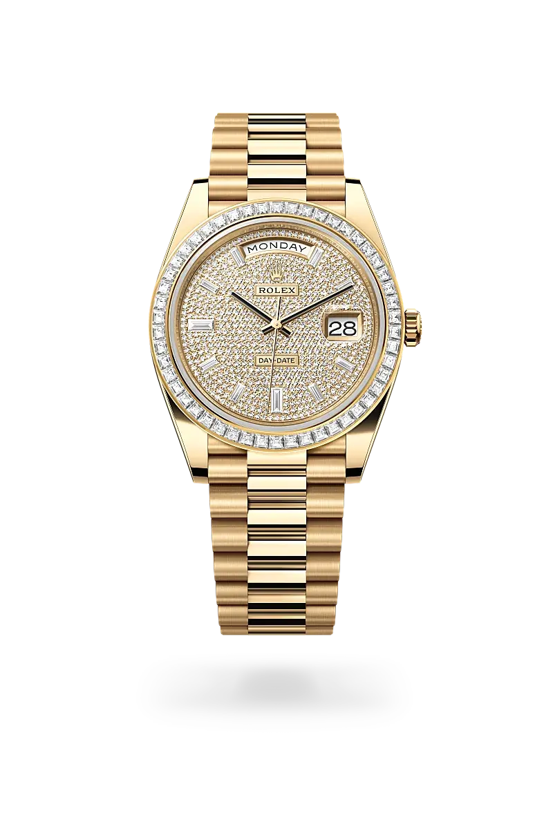 Rolex Day-Date in 18 ct yellow gold, M228398TBR-0036 - Emperor Watch & Jewellery Ltd