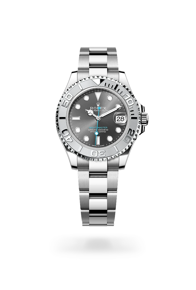 Rolex Yacht-Master in Rolesium - combination of Oystersteel and platinum, M268622-0002 - Emperor Watch & Jewellery Ltd