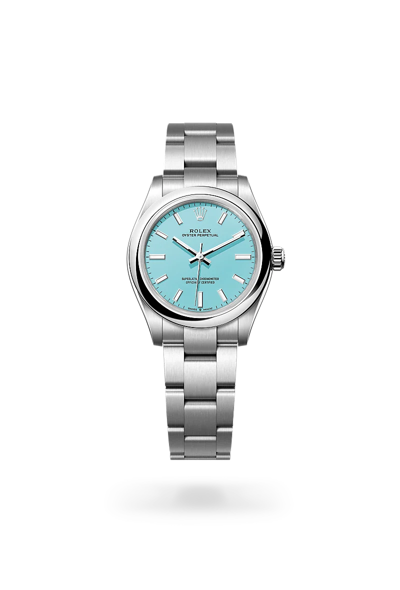 Rolex Oyster Perpetual in Oystersteel, M277200-0007 - Emperor Watch & Jewellery Ltd