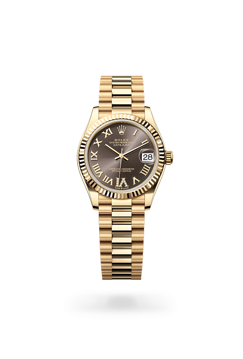 Rolex Datejust in 18 ct yellow gold, M278278-0032 - Emperor Watch & Jewellery Ltd