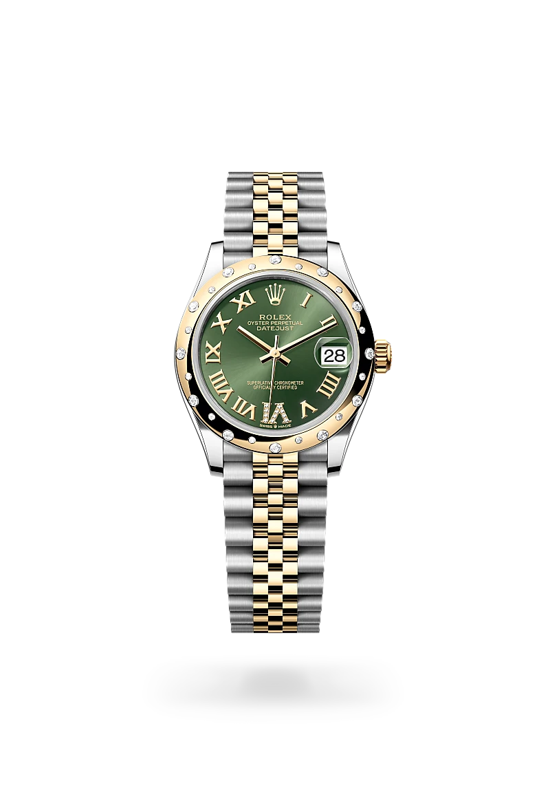 Rolex Datejust in Yellow Rolesor - combination of Oystersteel and yellow gold, M278343RBR-0016 - Emperor Watch & Jewellery Ltd