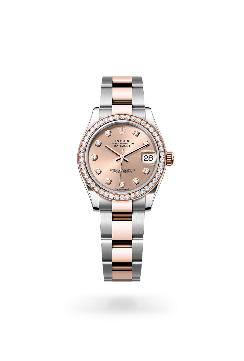 Rolex Datejust in Everose Rolesor - combination of Oystersteel and Everose gold, M278381RBR-0023 - Emperor Watch & Jewellery Ltd