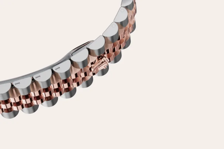 Rolex Datejust in Everose Rolesor - combination of Oystersteel and Everose gold, M278241-0018 - Emperor Watch & Jewellery Singapore