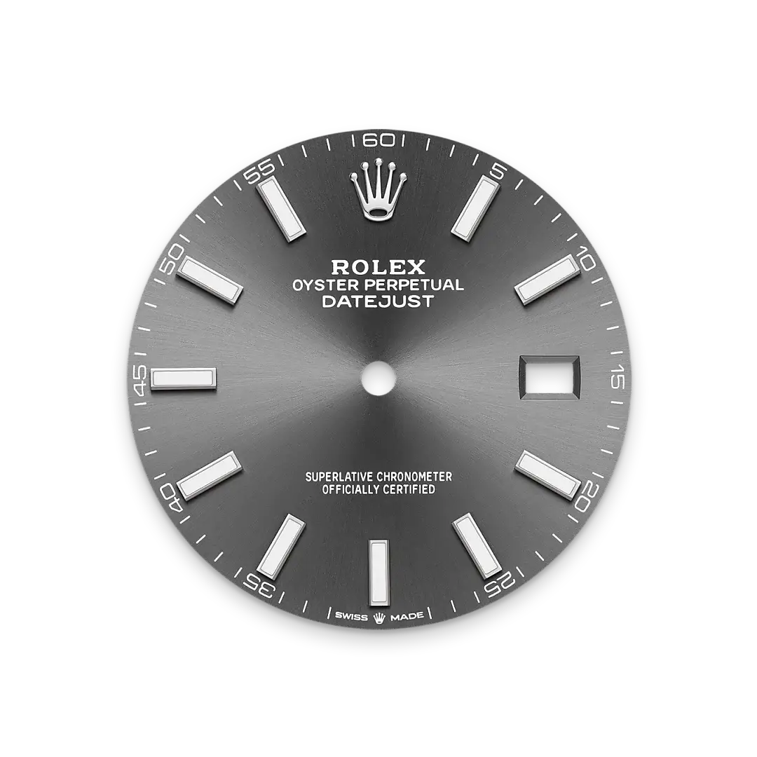 Rolex Datejust in White Rolesor - combination of Oystersteel and white gold, M126334-0014 - Emperor Watch & Jewellery Singapore